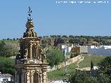 Canteras de Osuna. En primer trmino la Torre de la Iglesia de la Merced