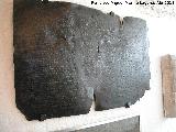 Yacimiento de Urso. Leyes de Osuna