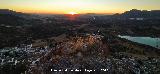 Ocaso. Desde la Villa Medieval de Zahara de la Sierra