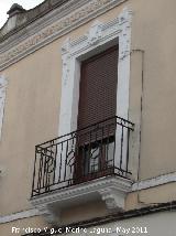 Casa de la Calle de los Perales n 14. Balcn