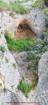 Pinturas rupestres de la Pe�a del Gorri�n IV. Cueva