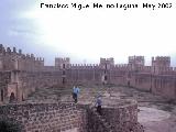 Castillo de Baos de la Encina. Patio de armas