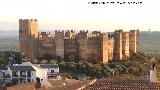 Castillo de Baos de la Encina. Desde la Calle Blas Infante