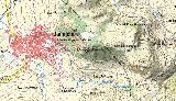 Cueva Palomera. Mapa