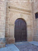 Ermita del Cristo del Llano. Portada lateral