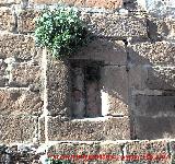 Iglesia de San Mateo. Ventanuco lateral