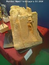 Castillo Nuevo de Bedmar. Maqueta, autor Serafn Chamorro Ruiz