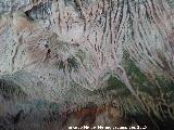 Cueva de Cuadros. Paredes rocosas