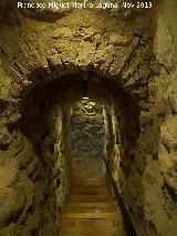 Castillo de la Villa. Torre del Homenaje. Escaleras