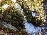 Nacimiento de Arbuniel. Cascada