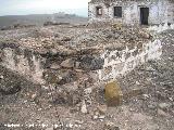 Cortijo del Guarda. Al fondo el Cortijo de la Muela