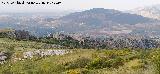 Cerro Lagunillas. Vistas hacia el Frontr�n