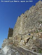 Villa Fortaleza de Castellar de la Frontera. Muralla Este