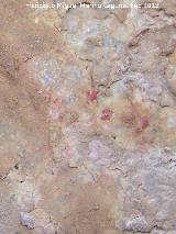 Pinturas rupestres del Abrigo Oeste del Canjorro II. 
