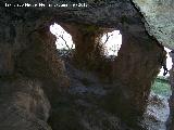 Santuario ibrico de la Cueva de la Lobera. Interior