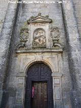 Colegiata de Santiago. Portada