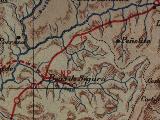 Ro de Beas. Mapa 1901