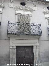 Casa del Alferez Jos Gallo. Portada