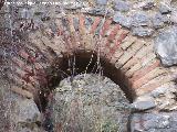 Puentecillo de la Encantada. Arco de ladrillo