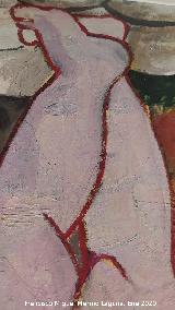 Rafael Zabaleta Fuentes. Cuadro oculto debajo de la Maternidad