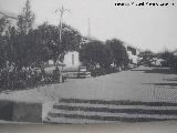 Plaza de la Constitucin de Villargordo. Foto antigua