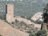 Castillo de la Yedra. Desde La Hoz