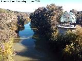 Ro Guadalquivir. Al paso junto al Balneario de Marmolejo