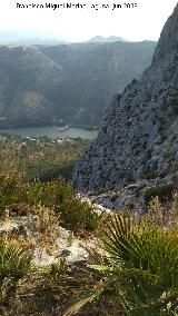 Las Pedreras. Vistas al Pantano Tajo de la Encantada