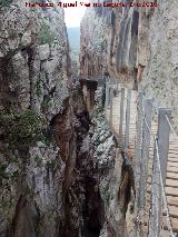 Caminito del Rey. Tramo del Gaitanejo