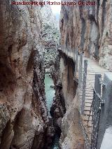 Caminito del Rey. Tramo del Gaitanejo