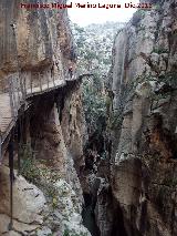 Caminito del Rey. Tramo del Gaitanejo