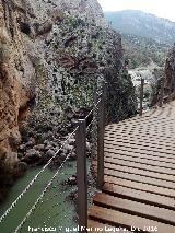 Caminito del Rey. Tramo del Gaitanejo