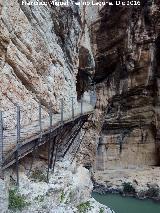 Caminito del Rey. Tramo del Gaitanejo