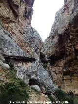 Caminito del Rey. Tramo del Gaitanejo