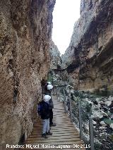 Caminito del Rey. Tramo del Gaitanejo