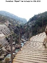 Caminito del Rey. Tramo del Puente del Rey