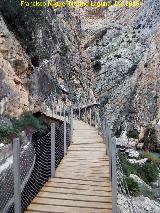 Caminito del Rey. Tramo del Gaitanejo