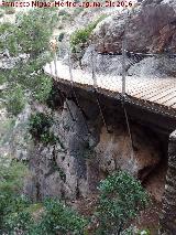 Caminito del Rey. Tramo del Puente del Rey