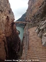 Caminito del Rey. Puente de los Gaitanes