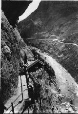 Caminito del Rey. Foto antigua