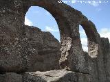 Bobastro. Iglesia rupestre. Arcos