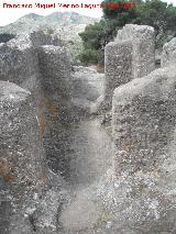 Bobastro. Iglesia rupestre. 