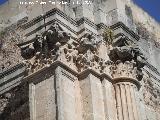 Iglesia de Santa Mara. Detalle de los capiteles de la torre