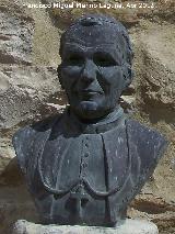 Monumento a Juan Pablo II. Busto