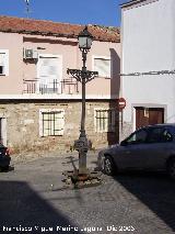 Fuente de la Plaza de las Siete Esquinas. 