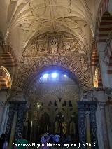 Mezquita Catedral. Capilla de Villaviciosa. Arco de herradura