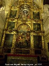 Mezquita Catedral. Capilla de San Juan Bautista. Retablo