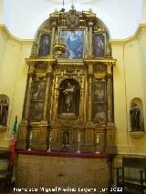 Mezquita Catedral. Capilla de San Antonio de Padua. Retablo