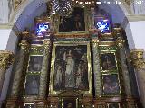 Mezquita Catedral. Capilla de Santa Francisca Romana y Santa rsula. Retablo