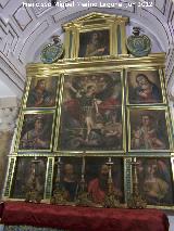 Mezquita Catedral. Capilla de San Miguel o San Eulogio. Retablo